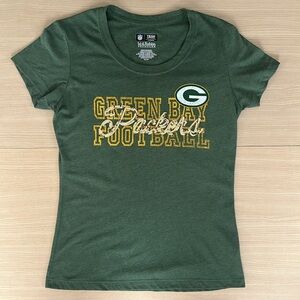 Green Bay Packers Sequin T Shirt Small